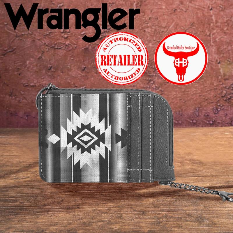 Wrangler Mini Zip Card Case - Multicolors