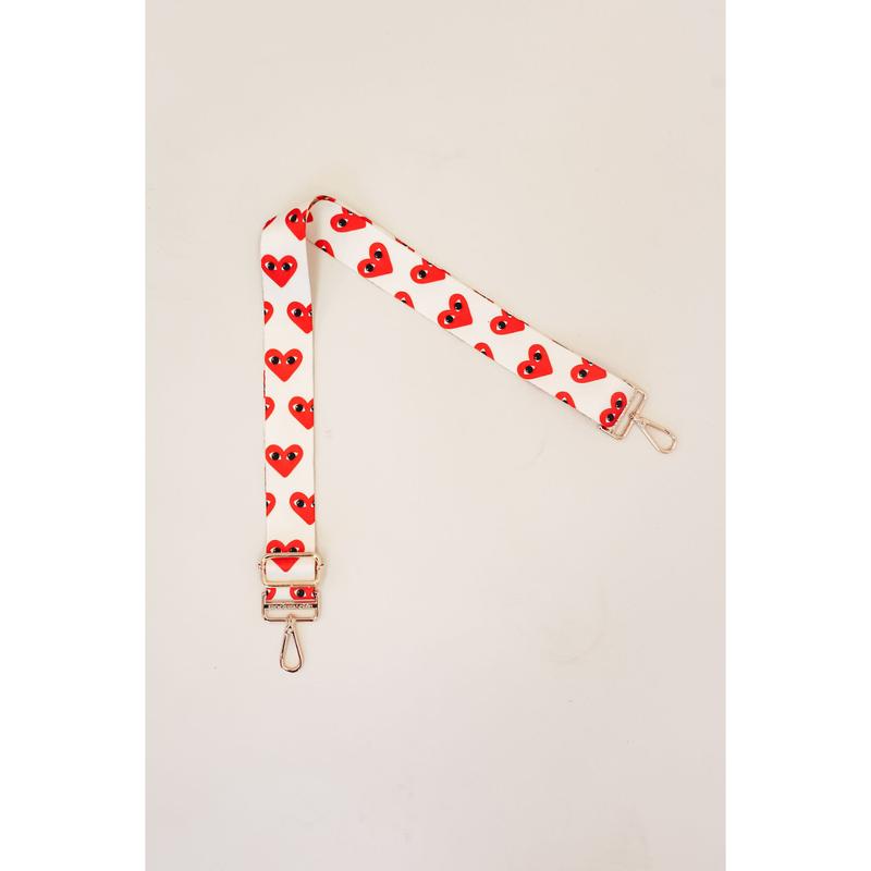 Heart Eyes Adjustable Bag Strap