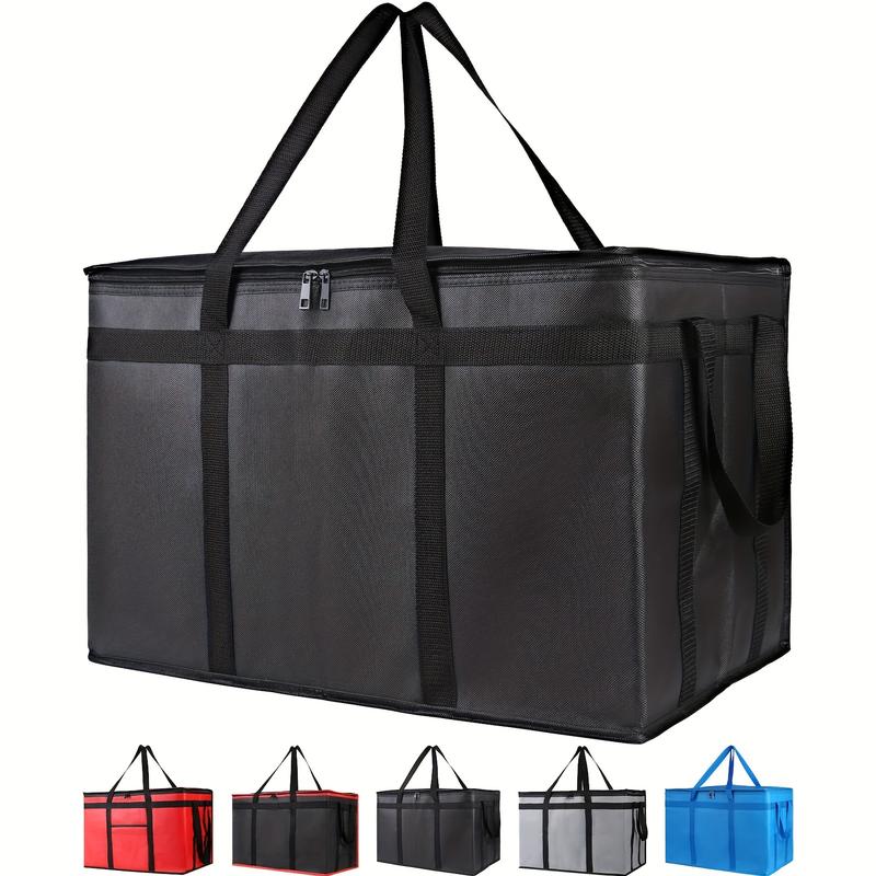 Extra large XXXL Insulated Food Delivery Bag Cooler Bags Keep Food Warm Catering Therma Catering Bag for doordash 22x14x13 Cooler Bags Therma Shopper hot XXXL warming Pizza 22w x 3.7 gal x 13d