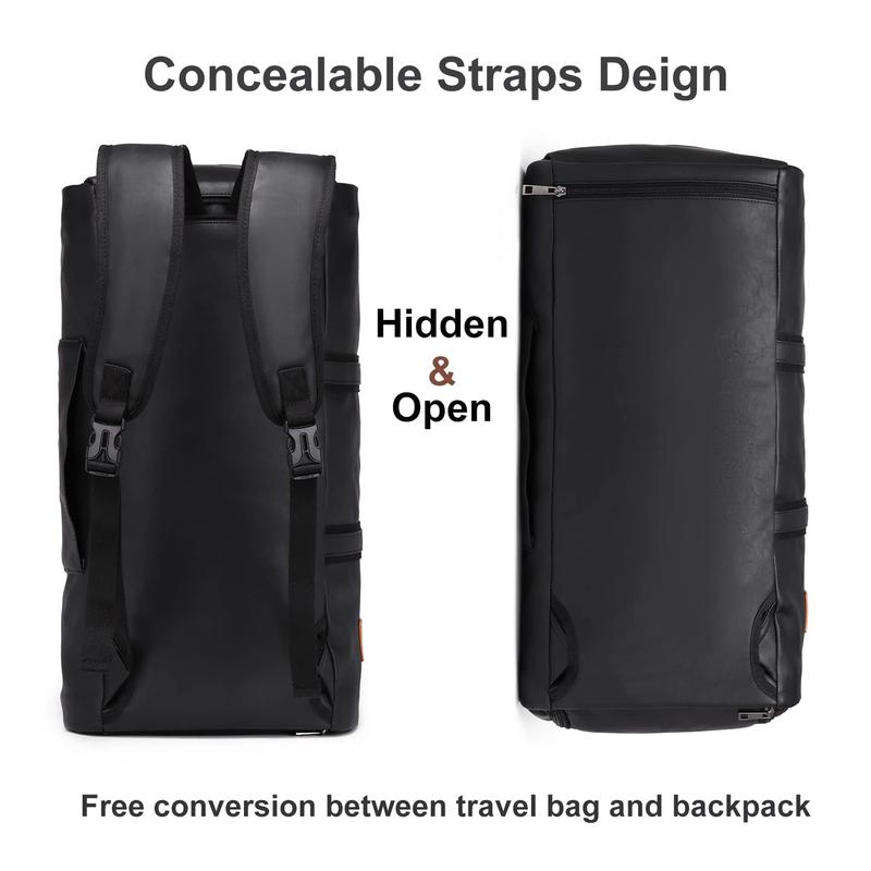 SEYFOCNIA Convertible Travel Garment Bag,Carry on Garment Duffel Bag for Men Women - 2 in 1 Hanging Suitcase Suit Business Travel Bag