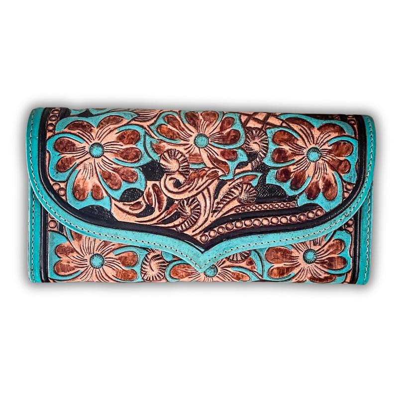 Myra Bag - Flower Crest Ridge Fanfold Wallet