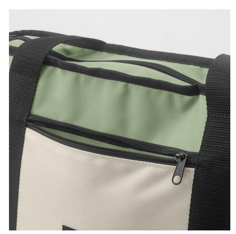 24-Can Soft Cooler Tote in Green - Insulated, Portable Bag for Outdoor Events and Picnics