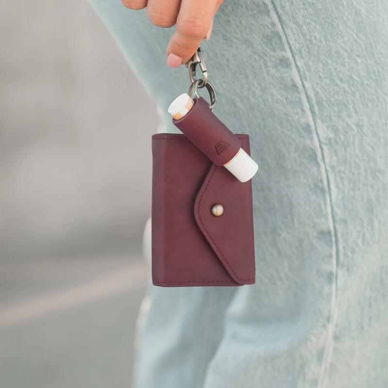 The Poppy Leather Wristlet Wallet