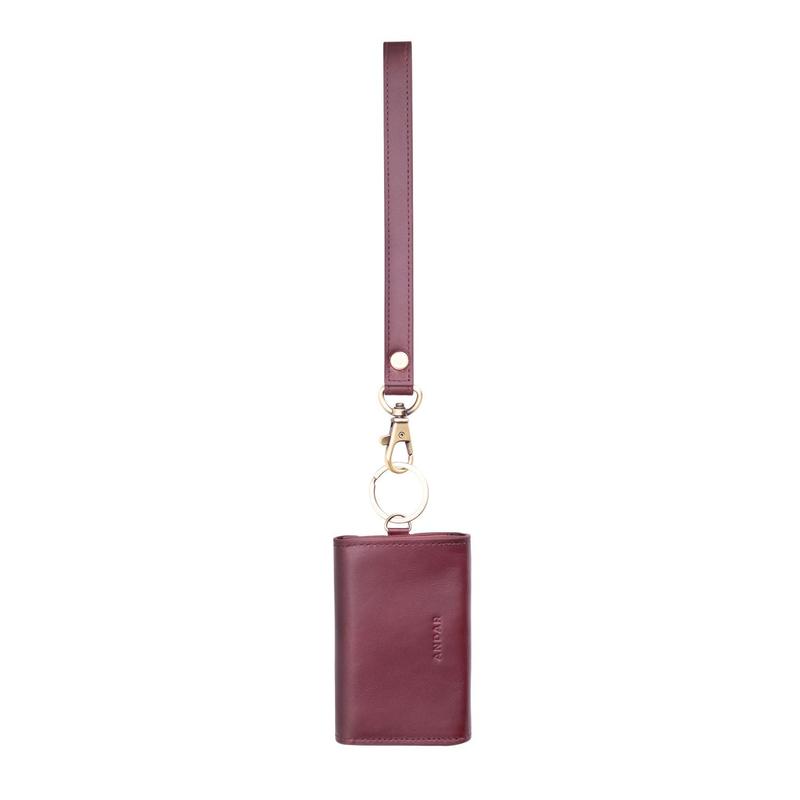 The Poppy Leather Wristlet Wallet