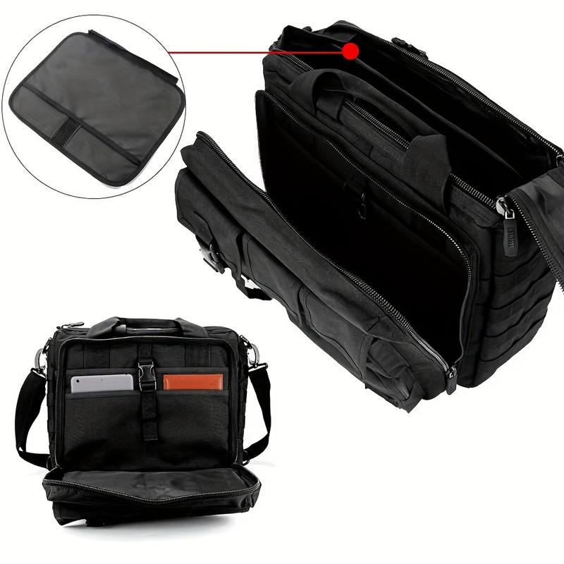 Tactical Messenger Bag, Men's Tactical Briefcase Military Laptop Bag Postman One-Shoulder Bag