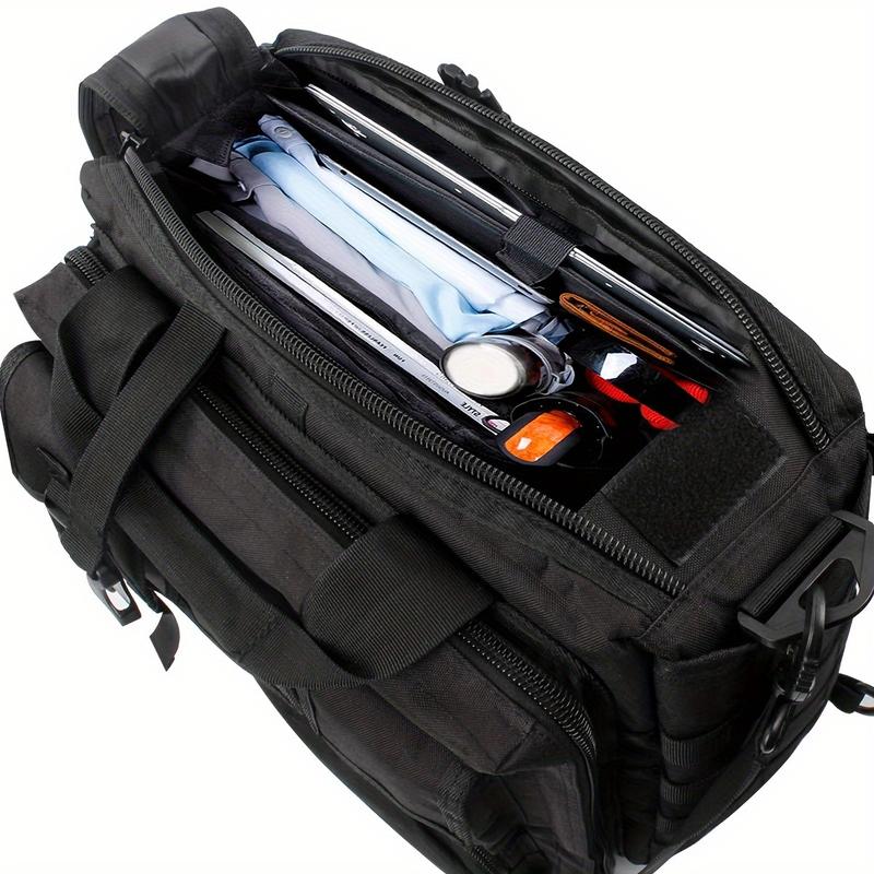 Tactical Messenger Bag, Men's Tactical Briefcase Military Laptop Bag Postman One-Shoulder Bag