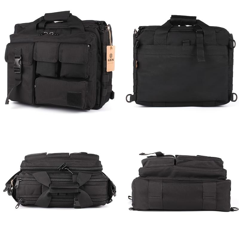 Tactical Messenger Bag, Men's Tactical Briefcase Military Laptop Bag Postman One-Shoulder Bag