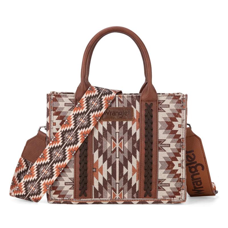 Wrangler Southwestern Pattern Dual-Sided Crossbody