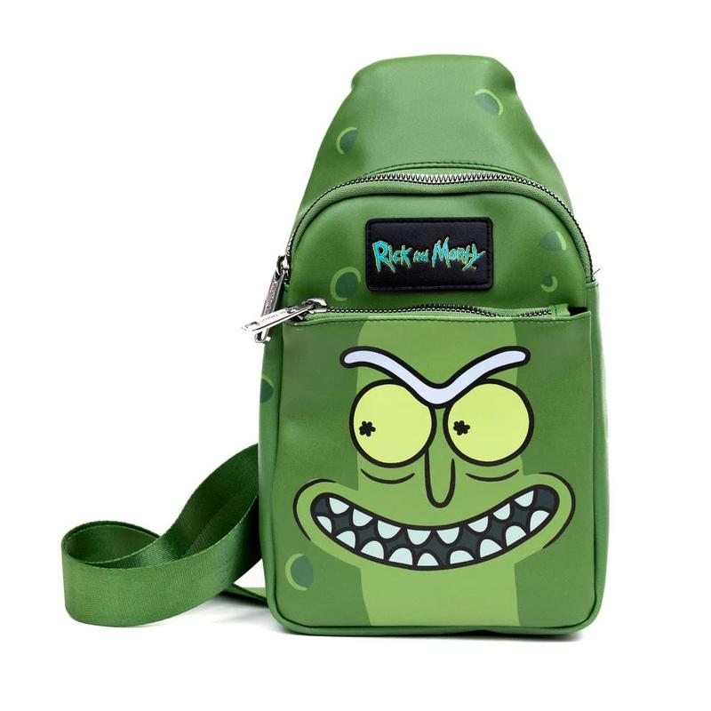 Rick and Morty Pickle Rick Sling Bag