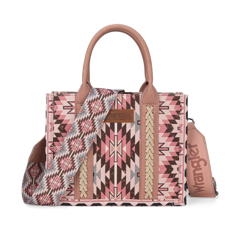 Wrangler Southwestern Pattern Dual-Sided Crossbody