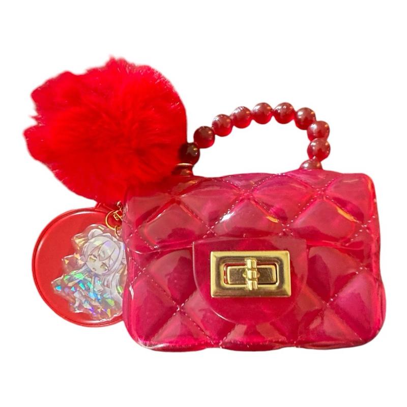 Cute Jelly Purses with Mirror and Anime Charm for Women - Perfect for Any Occasion, Lightweight and Trendy fashion  handbag cross body