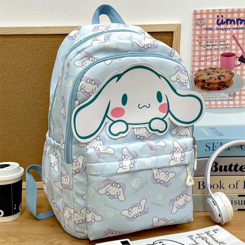 CinnaMorell backpack My Melody backpack Kuromi backpack Hello kitty backpack all over print casual backpack laptop backpack travel hiking rucksack