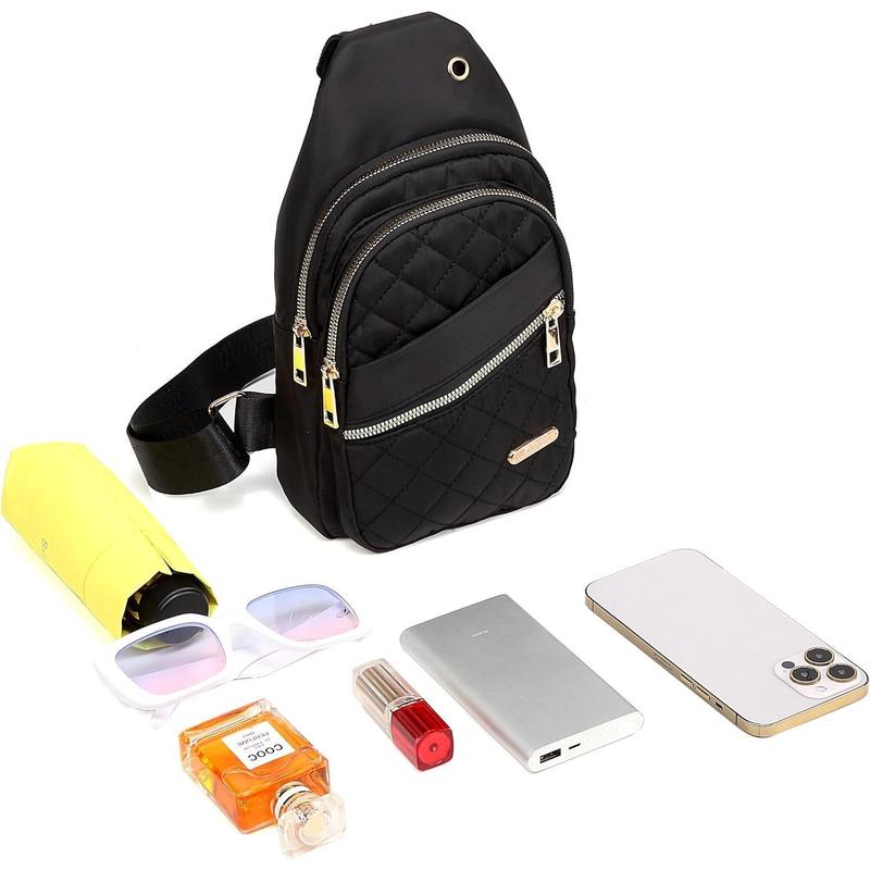 Crossbody Small Sling Backpack Sling Bag, Chest Bag Daypack Fanny Pack Crossbody Bags for Travel Sports Running