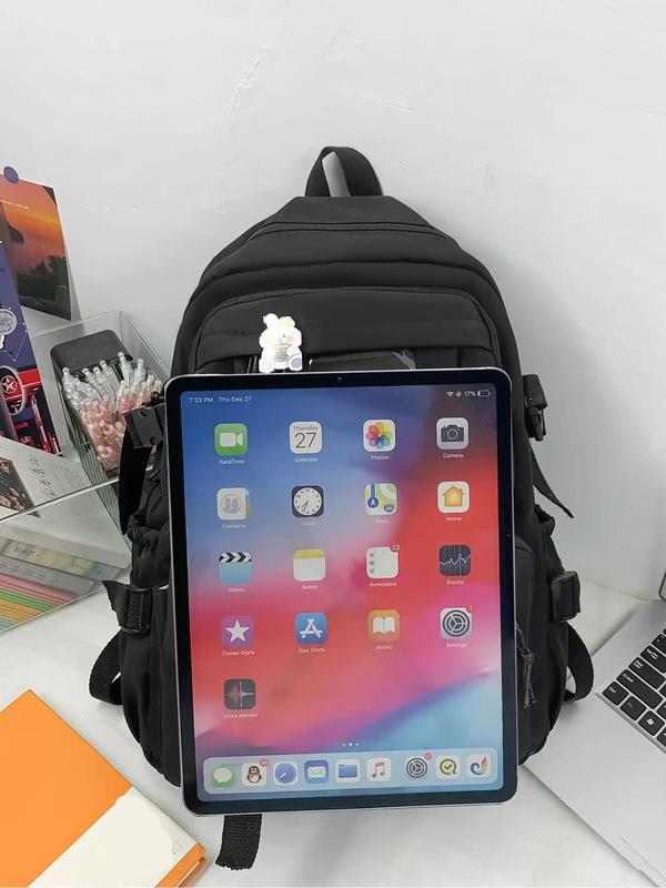 Large Capacity Backpack with Random Shipment of Cards and Medals,  Cute School Bag for Student, Casual Trendy Versatile High-quality Daily Commuting Bag