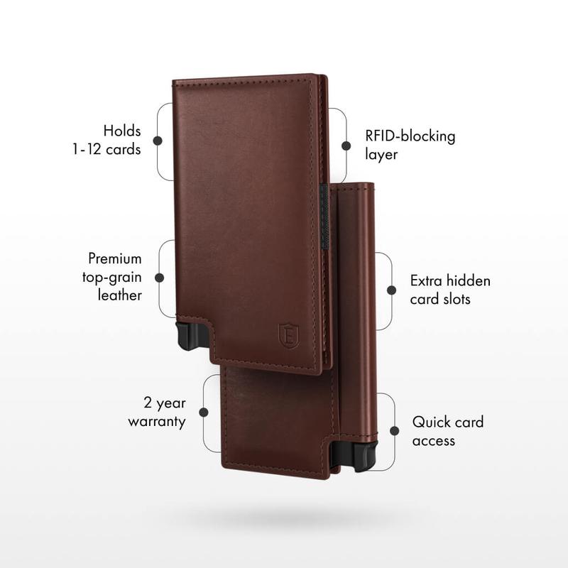 Ekster Wallet - Premium Leather Smart Wallet for Slim Storage and Quick Card Access