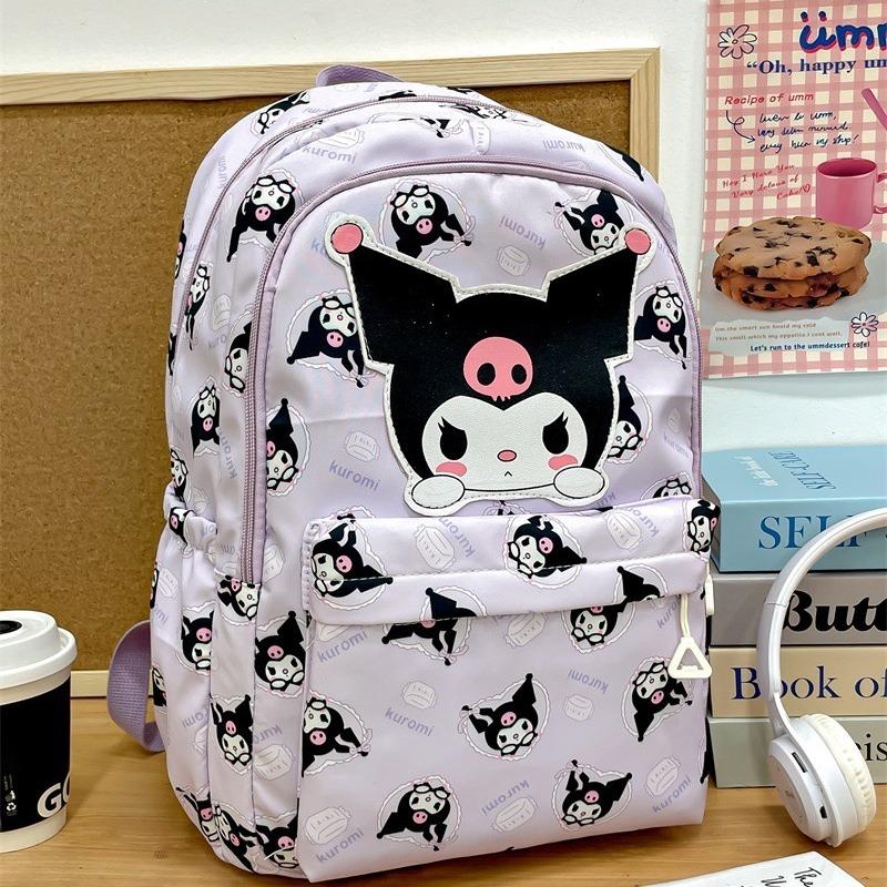 CinnaMorell backpack My Melody backpack Kuromi backpack Hello kitty backpack all over print casual backpack laptop backpack travel hiking rucksack