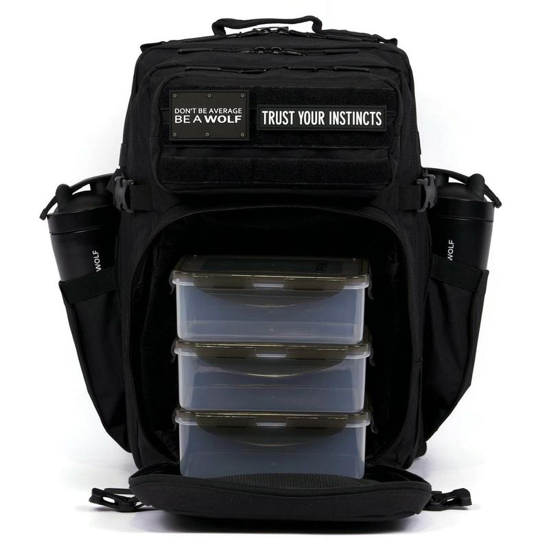 45L Alpha Black Meal Prep Management