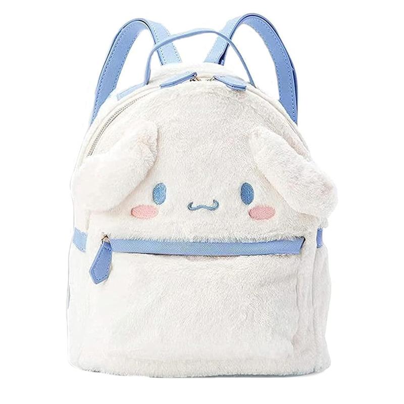 Cute Fashion Small Furry Plush Women Backpacks,Kawaii Mini Bag 3D Kawaii Cartoon Backpack,Ladies Travel Daypacks