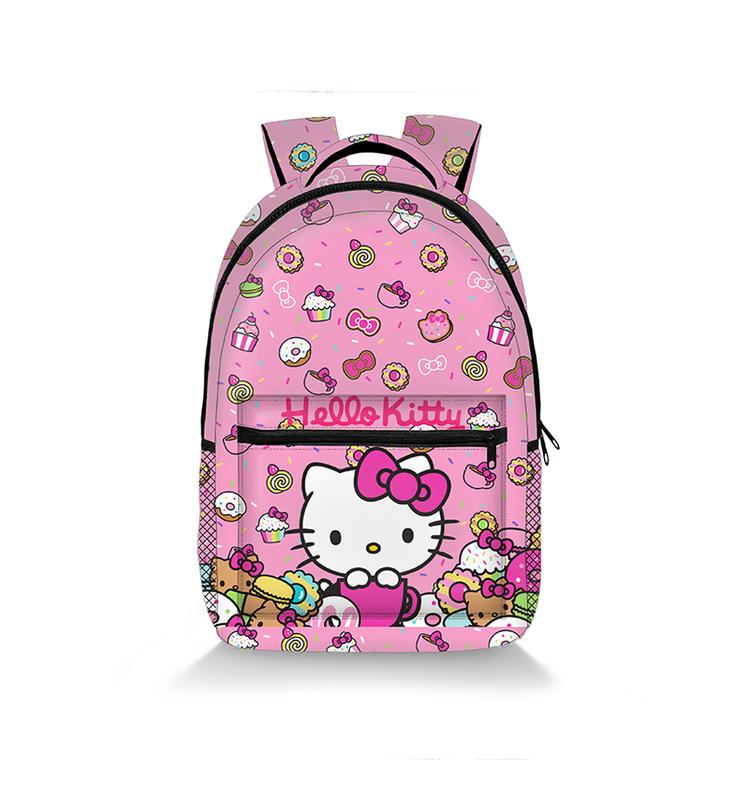 Hello Kitty Backpack 3d Printed Cartoon Backpacks Travel Daypacks