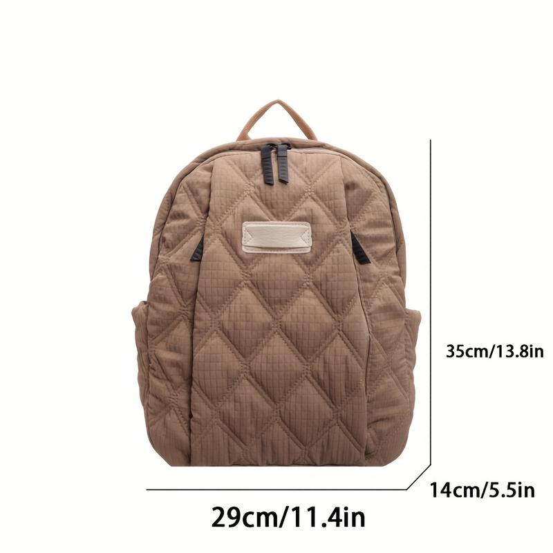 Knitted Nylon Backpack: Fashionable and Diversified Daily Use Choice-Ideal Choice for School, Travel and Outdoor Activities!