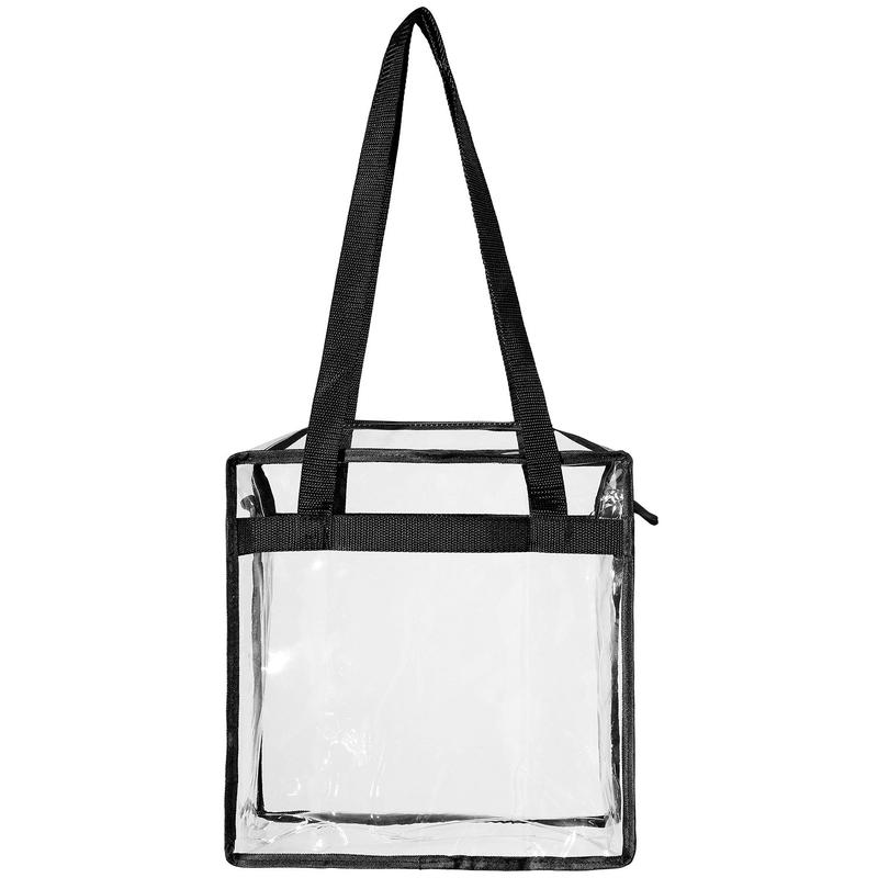 Clear bags Stadium Approved Clear Tote Bag with Zipper Closure Crossbody Messenger Shoulder Bag with Adjustable Strap tote bag