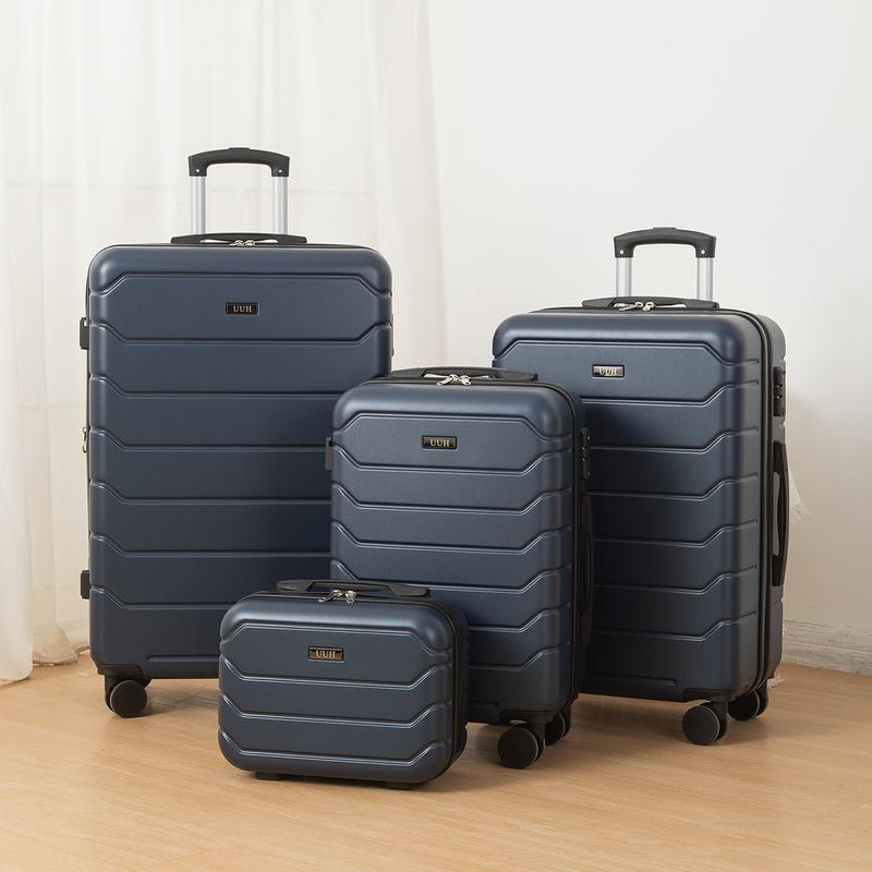 High Quality 4-Piece Expandable Luggage Set with TSA Lock and 360° Spinner Wheels