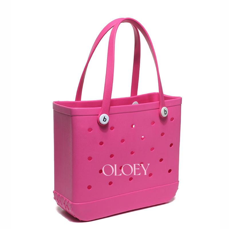 OLOEY Waterproof  Beach Tote, Travel Bags,Rubber Sandproof Large Size,Handbag for Sports Gym Travel Market Outdoor