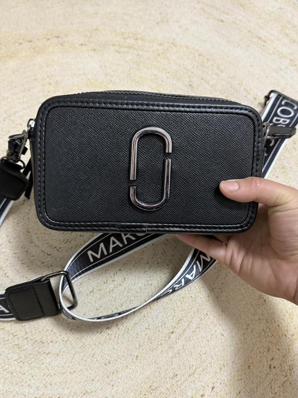 Women's Fashionable Letter Pattern Strap Geometric Decor Crossbody Bag, Casual Versatile Shoulder Bag for Daily Used, Trendy All-match Commuter Bag