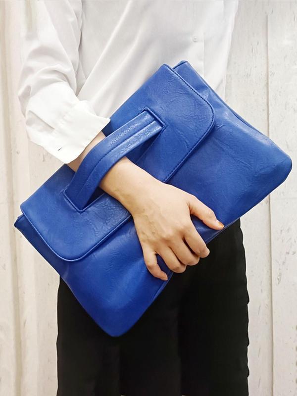 Women's 2024 Vintage Solid Matching Pu Leather Clutch Bag, Large Capacity Wristlet  Clutch  Handbags for Work, Ladies Purse Designer Envelop Clutch Bags