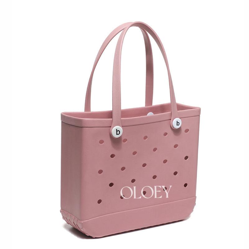 OLOEY Waterproof  Beach Tote, Travel Bags,Rubber Sandproof Large Size,Handbag for Sports Gym Travel Market Outdoor