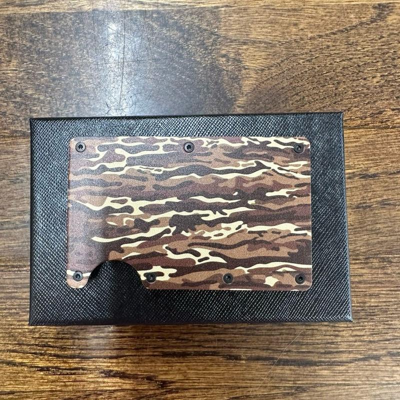 Embry Money Clip - Brown Ranch Camo