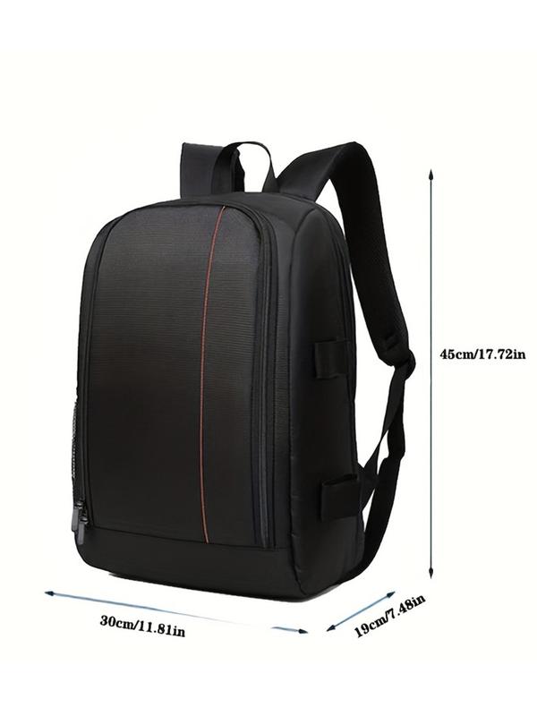 Large Capacity Waterproof Camera Bag, Casual Travel Backpack, Multi-functional Backpack for Men & Women, Computer Bag, School Bag