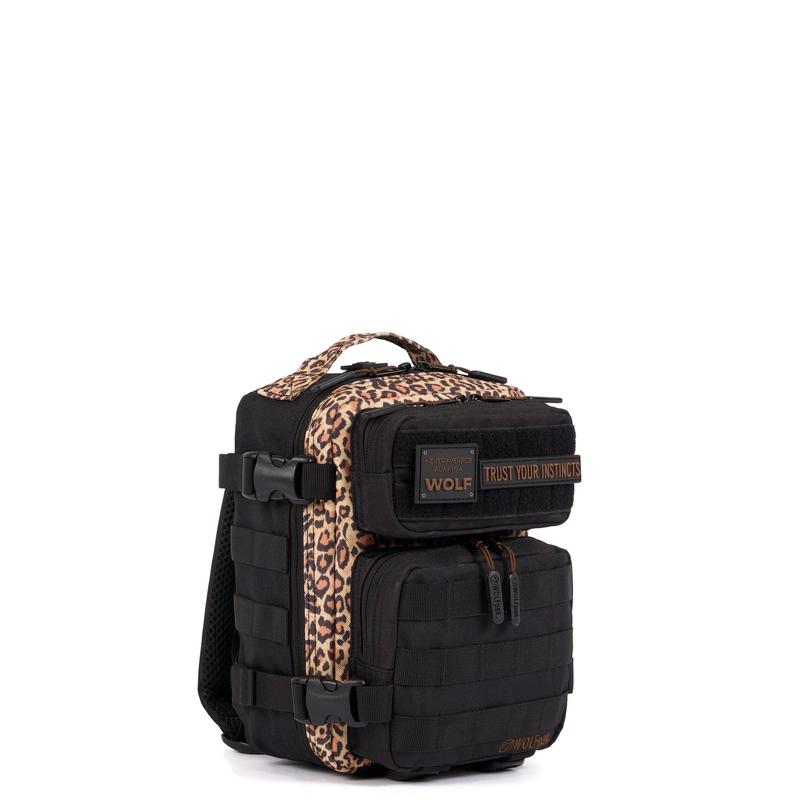 9L Backpack Mini Alpha Black Leopard Limited Edition