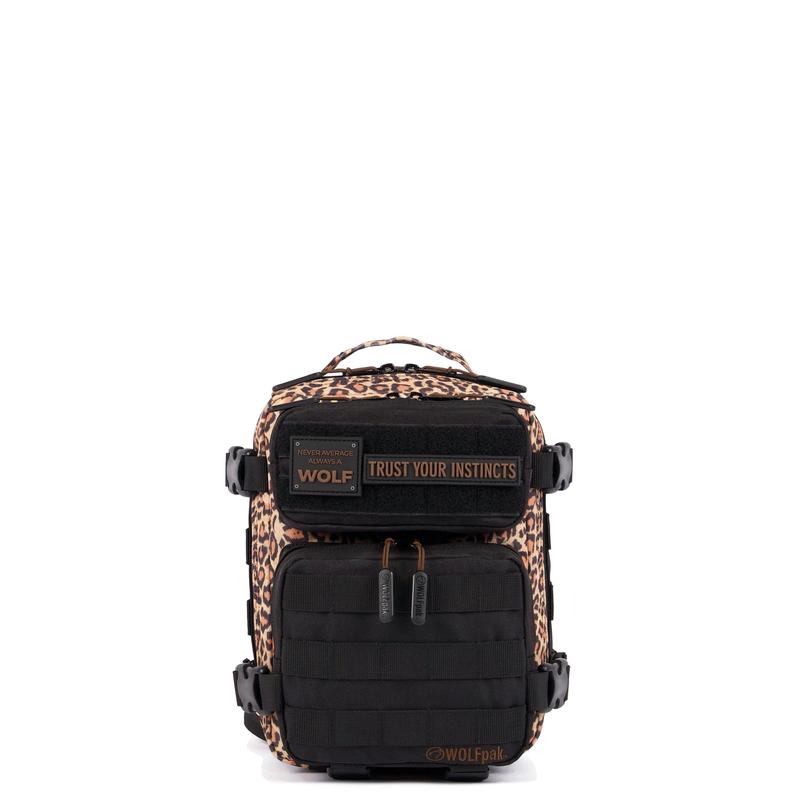 9L Backpack Mini Alpha Black Leopard Limited Edition