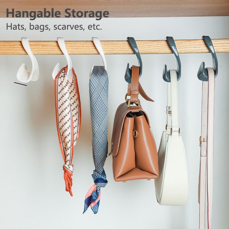 Bag Hanger, 1 3 Counts Creative Arch Handbag Hanger, Hat Scarf Organizer for Home Wardrobe Closet Use