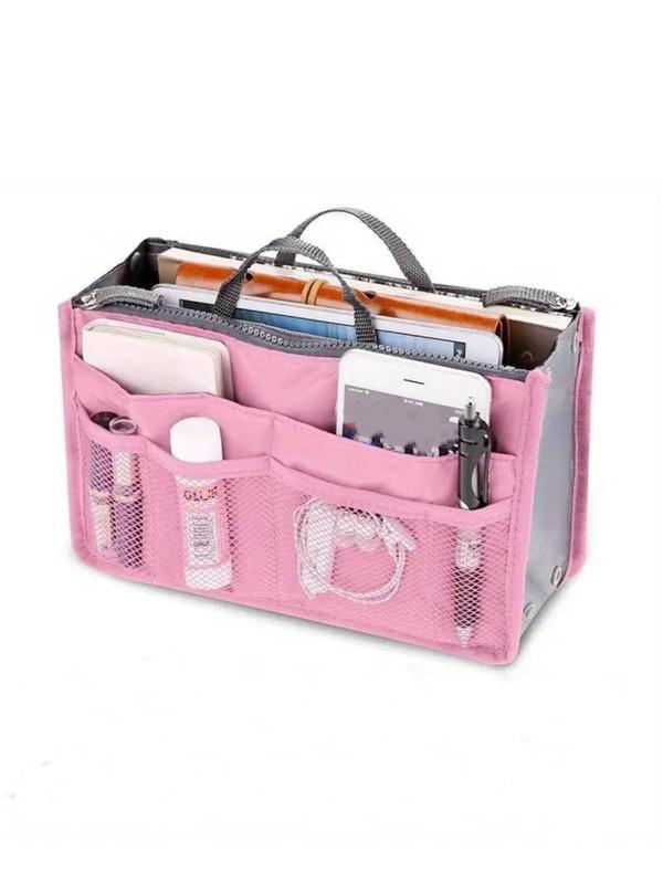 Portable Storage Bag Insert, Multi-functional Handheld Storage Bag Organizer, Bag Organizer for Travel, Work, School