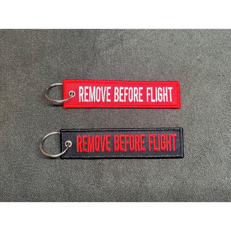 Remove Before Flight Pilot Aircraft Keychain Tag Travel Luggage Bag Tag