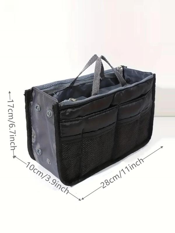 Portable Storage Bag Insert, Multi-functional Handheld Storage Bag Organizer, Bag Organizer for Travel, Work, School