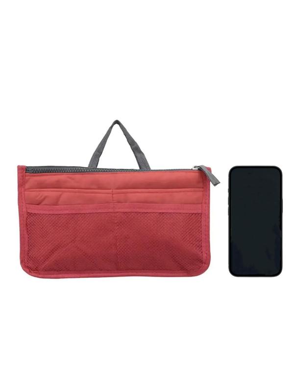 Portable Storage Bag Insert, Multi-functional Handheld Storage Bag Organizer, Bag Organizer for Travel, Work, School