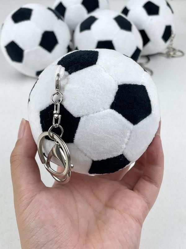 Basketball Football Shaped Plush Toy Bag Charm, Simulation Stuffed Toy Charm, Cute Basketball Toy, Bag Decoration, Best Gifts, Birthday Gift