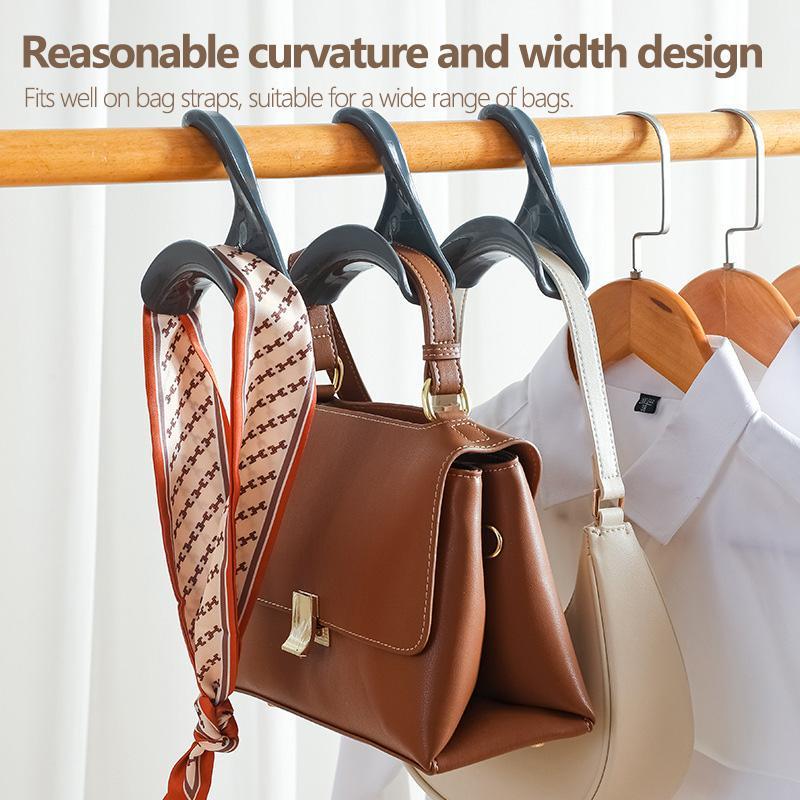 Bag Hanger, 1 3 Counts Creative Arch Handbag Hanger, Hat Scarf Organizer for Home Wardrobe Closet Use