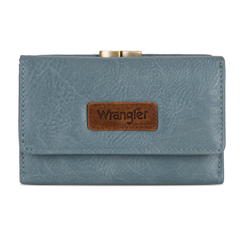 Wrangler Trifold Wallets for Women with Credit Card Holders & Money Organizer