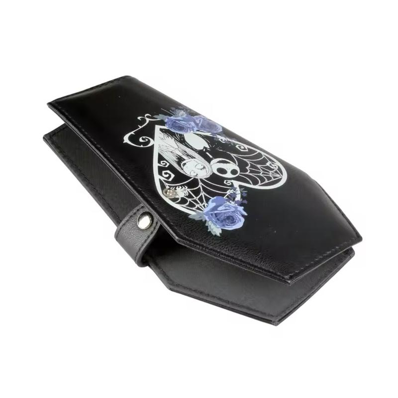 The Nightmare Before Christmas Jack and Sally Coffin Wallet