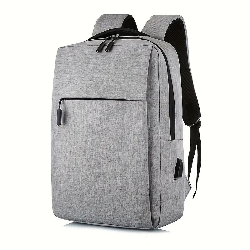 Classic simple backpack men's computer backpack business travel men's and women's leisure backpack