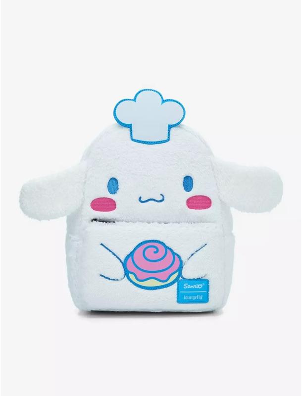 Loungefly Cinnamoroll Chef Fluffy Mini Backpack