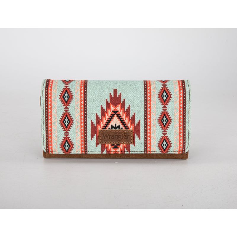 Dani Morgans x Wrangler Western Horizon Collection Tri-Fold Wallet