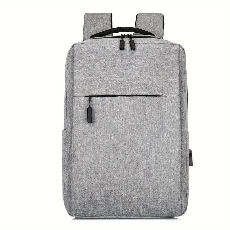 Classic simple backpack men's computer backpack business travel men's and women's leisure backpack