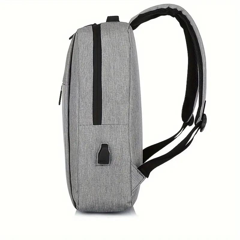 Classic simple backpack men's computer backpack business travel men's and women's leisure backpack