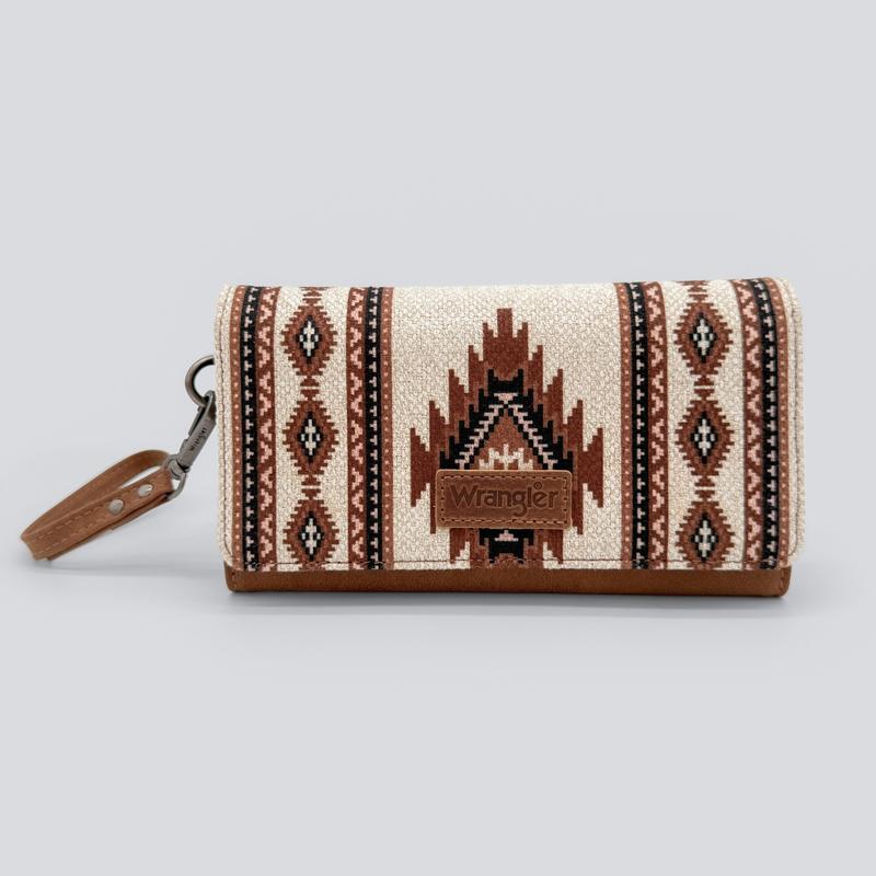 Dani Morgans x Wrangler Western Horizon Collection Tri-Fold Wallet