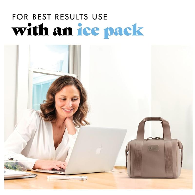 Lunch Bag For Women, Insulated Womens Lunch Bag For Work, Tear & Stain Resistant Large Lunch Box For Women With Containers and Ice